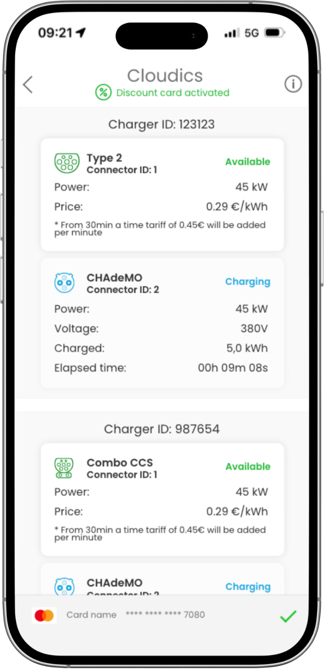 Cloudics | Mobile Payment Application | Fuel, Charge, Park, Wash | All ...